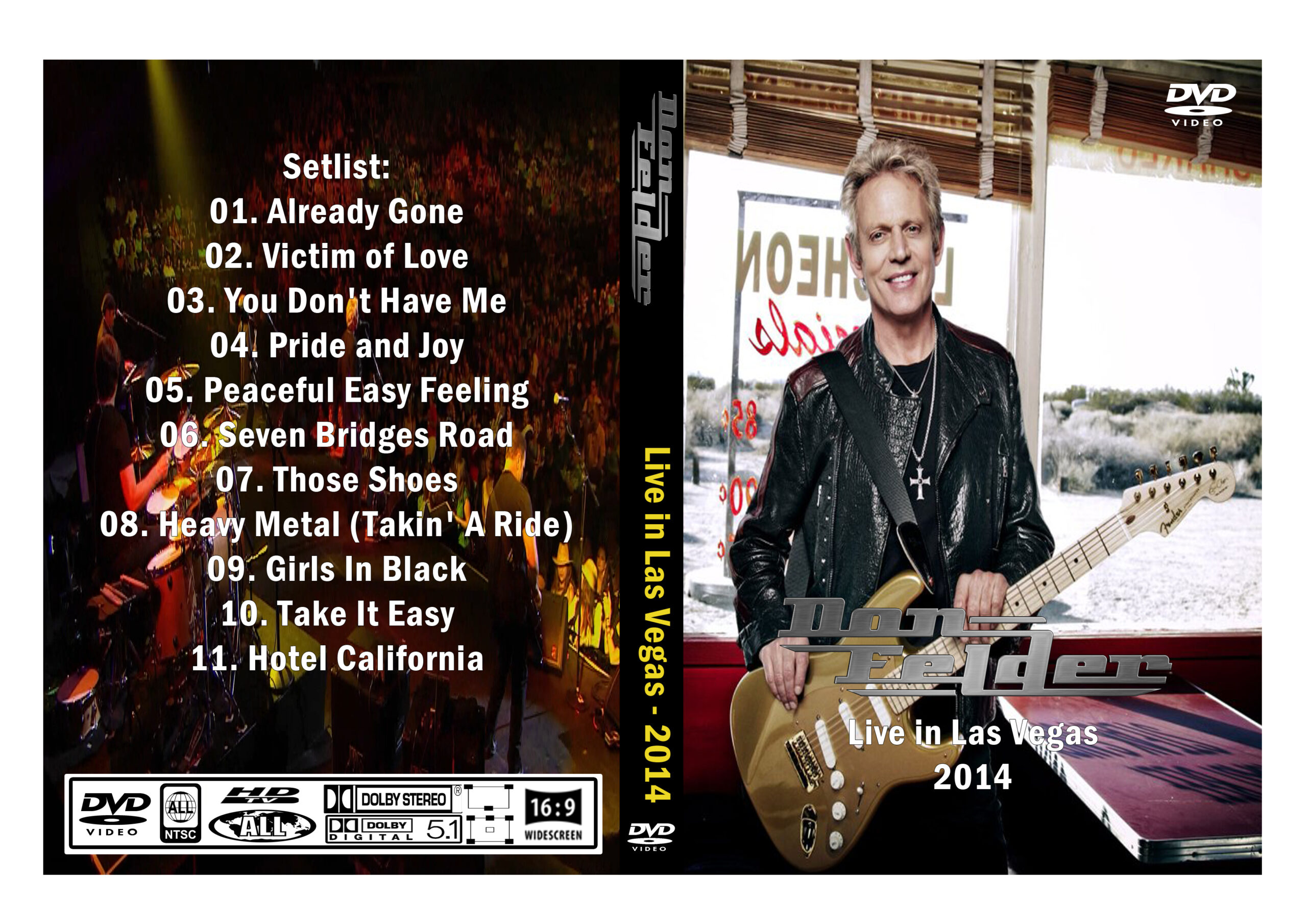 Don Felder - Live Las Vegas 2014 DVD