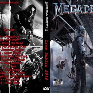 Megadeth - Live Dublin 2016 DVD
