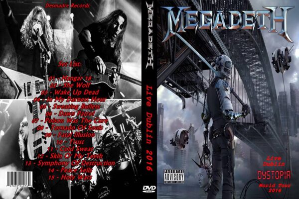 Megadeth - Live Dublin 2016 DVD