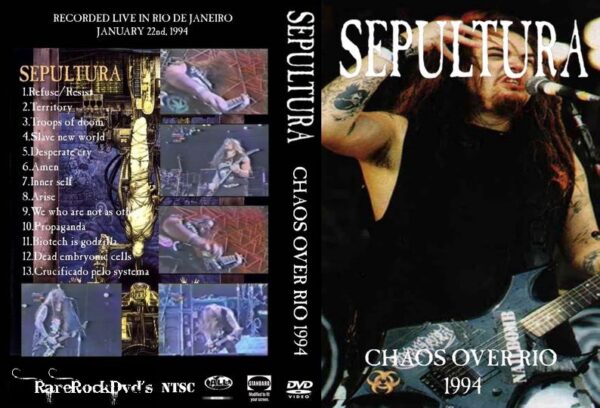 Sepultura - Hollywood Rock 1994 DVD