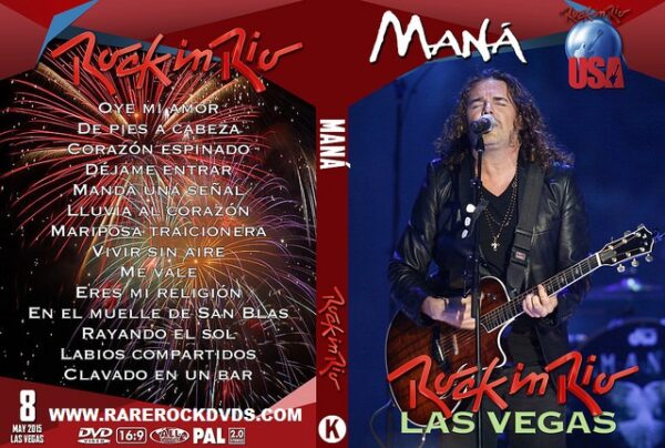 Maná - Live Rock in Rio USA 2015 DVD