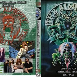 The Almighty - Live Hämeenlinna Finland 1991 DVD