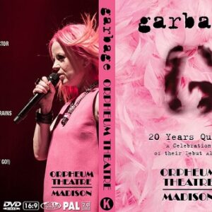 Garbage - Orpheum Theatre 2015 DVD