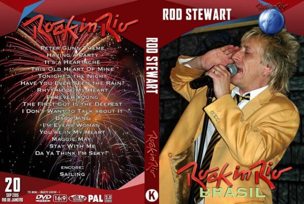 Rod Stewart - Live Rock In Rio 2015 DVD