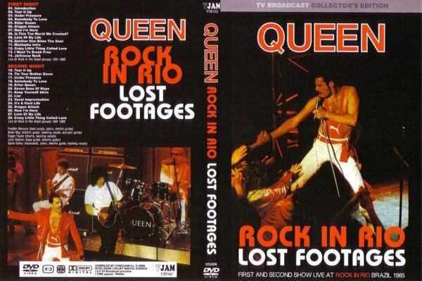Queen - Rock In Rio Lost Footage 1985 DVD