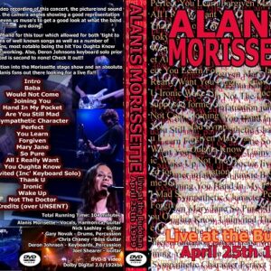 Alanis Morissette - Live At Budokan Japan 1999 DVD