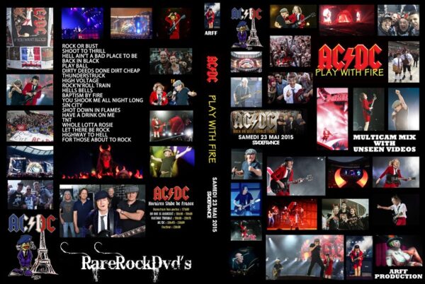 AC/DC - Play With Fire - France 2015 DVD