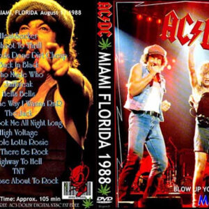 AC/DC - Live Miami Arena FL USA 1988 - 2xDVDs