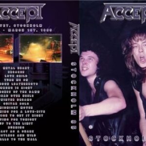 Accept - Live Stockholm 1985 DVD