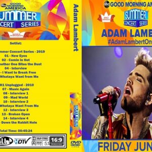 Adam Lambert - Live Summer 2019 DVD