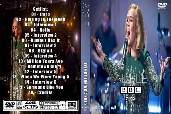 Adele - Special At The BBC 2015 DVD