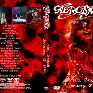 Aerosmith - Live in Rio Brazil 1994 DVD