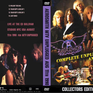 Aerosmith - MTV Unplugged - Complete Unaired Ver 1990 DVD
