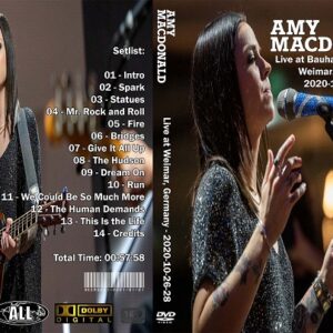Amy Macdonald - Live at Bauhaus Germany 2020 DVD