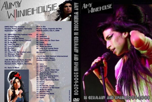 Amy Winehouse - Live in Germany and Spain DVD