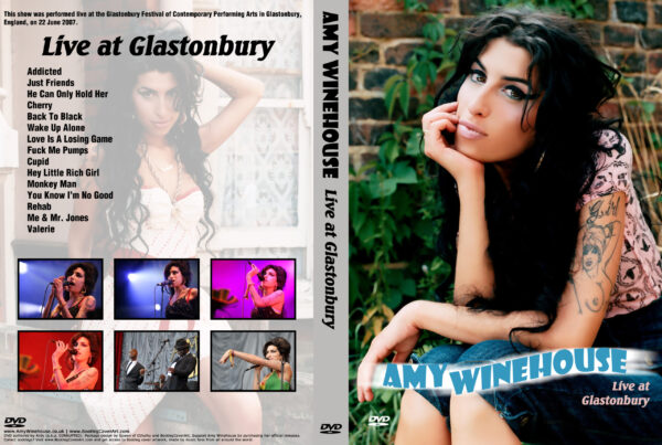 Amy Winehouse - Glastonbury 2007 2xDVDs