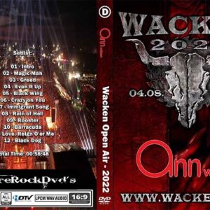 Ann Wilson - Live Wacken Germany 2022 DVD