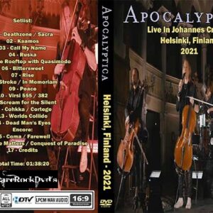 Apocalyptica - Helsinki Finland 2021 DVD