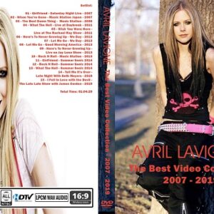 Avril Lavigne  - Video Collection 2007 - 2019 DVD