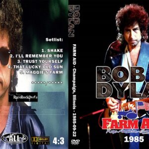 Bob Dylan -  Farm Aid - Champaign Illinois 1985-09-22 DVD
