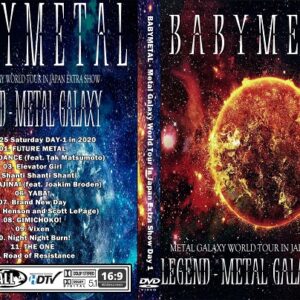 BabyMetal - Live Chiba Japan Day 1 2020 DVD
