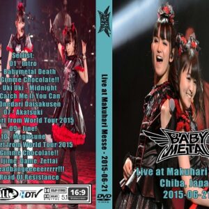 BabyMetal - Live Makuhari Messe Chiba Japan 2015 DVD