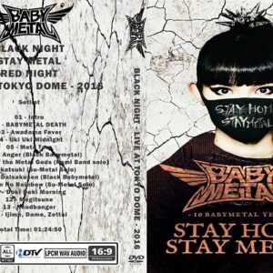 BabyMetal - Black Nigth Live Tokyo Dome 2016 DVD