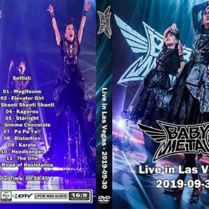 Babymetal - Live in Las Vegas 2019 DVD
