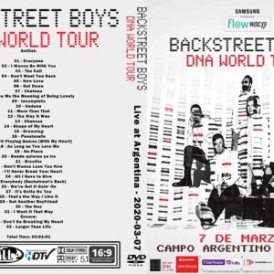 Backstreet Boys - Live Buenos Aires Argentina 2020 DVD