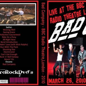 Bad Company - BBC Radio Theatre London 2010 DVD