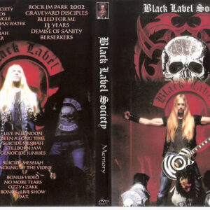 Black Label Society Memory Video Collection DVD