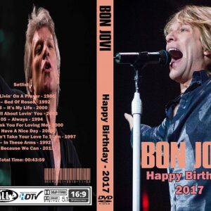 Bon Jovi - Happy Birthday 2017 DVD