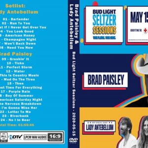 Brad Paisley - Seltzer Sessions 2020 DVD