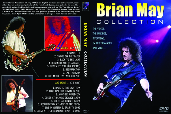 Brian May - The Video Collection DVD