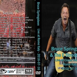 Bruce Springsteen - Live at Circus Maximus Italy 2016 DVD
