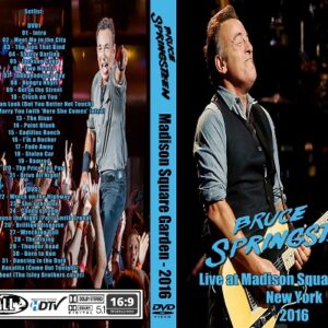Bruce Springsteen - Madison Square Garden NY 2016 DVD