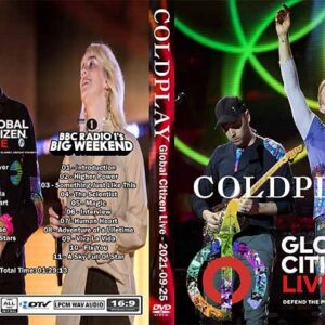Coldplay - 2021 Global Citizen Live DVD