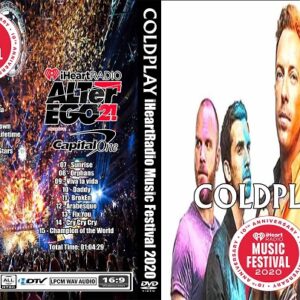 Coldplay - iHeartRadio Music Festival 2020 DVD