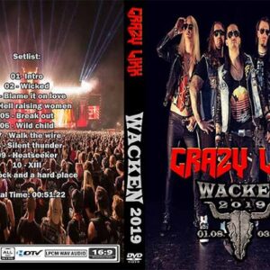 Crazy Lixx - Live Wacken 2019 DVD