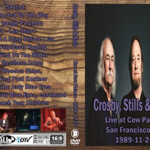 Crosby, Stills & Nash - Live San Francisco CA 1989 DVD