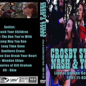 Crosby Stills Nash & Young - Live Golden Gate Park 1991 DVD