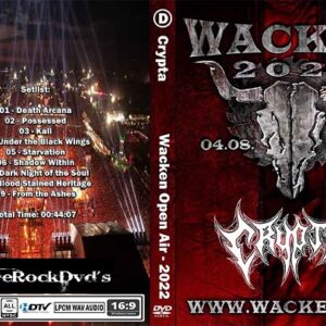 Crypta - Live Wacken Germany 2022 DVD