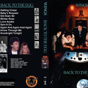 Paul McCartney  - Back To The Egg TV Special DVD