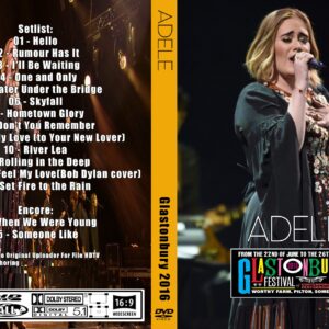 Adele - Live Glastonbury 2016 DVD