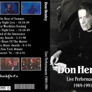 Don Henley - Live Performances 1989-1991 DVD