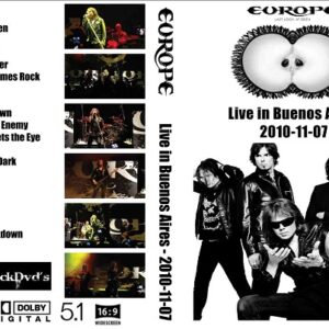 Europe - Live in Buenos Aires 2010 DVD