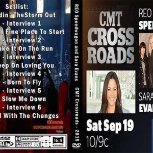 REO Speedwagon and Sara Evans - CMT Crossroads 2015 DVD