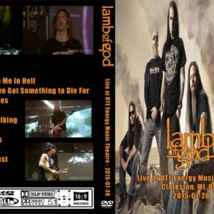 Lamb of God - Live at DTE Energy Music 2015 DVD