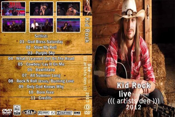 Kid Rock - Live Artists Den 2012 DVD