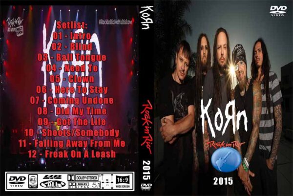 Korn - Rock in Rio 2015 DVD